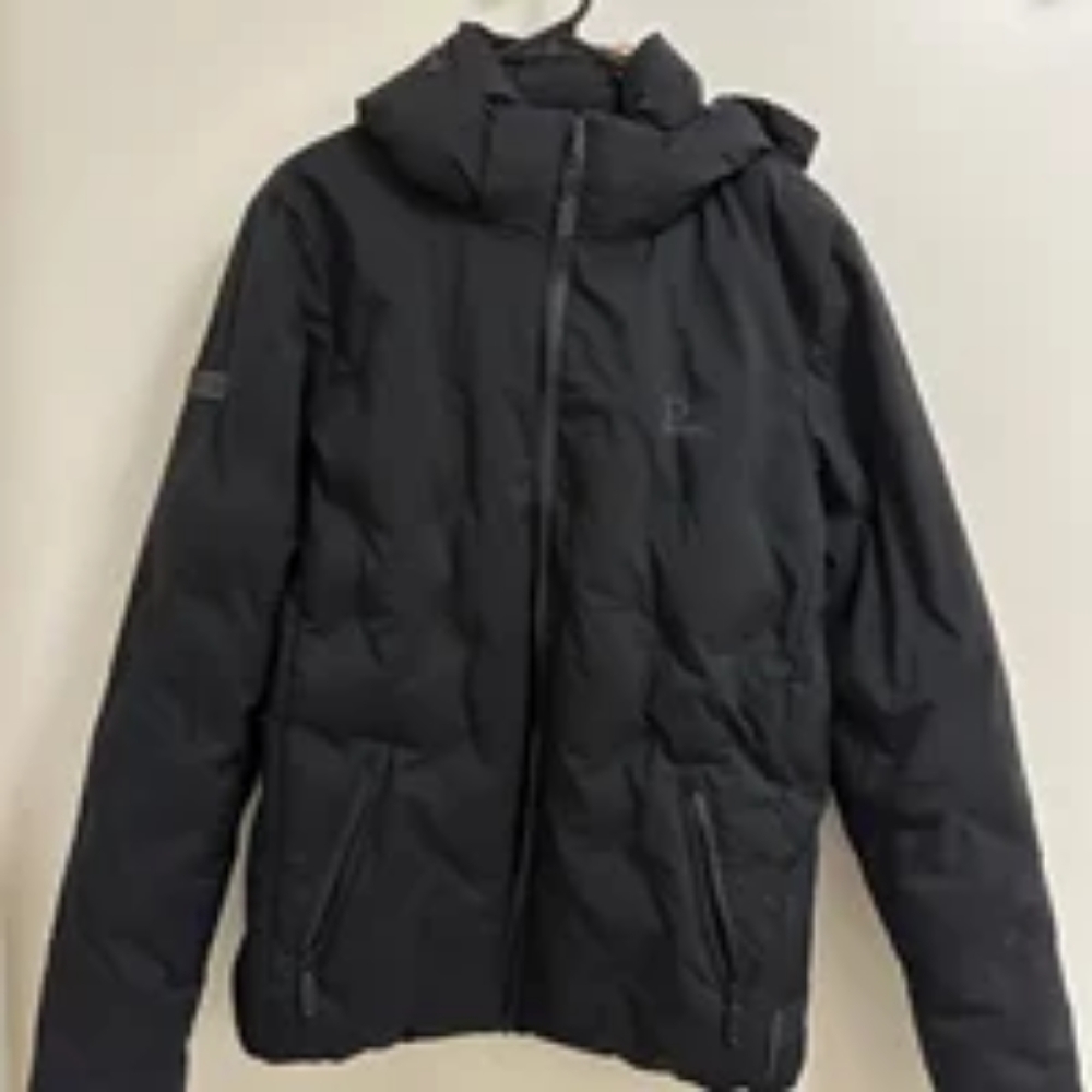 Black Adult Super Dry Puffer Coat
